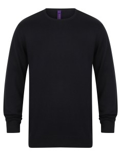 H-H725-Mens Lightweight Crew Neck Jumper 2